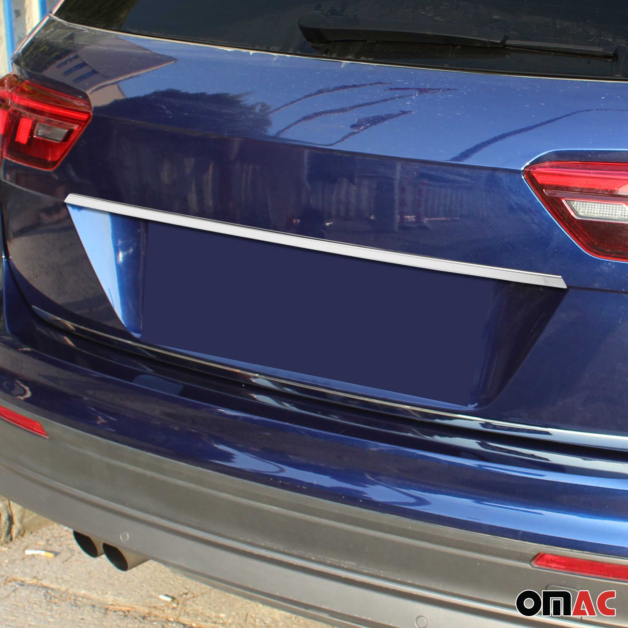 2018-2024 VW Tiguan Rear Trunk Tailgate Door Handle Cover Stainless Steel Silver 1Pc