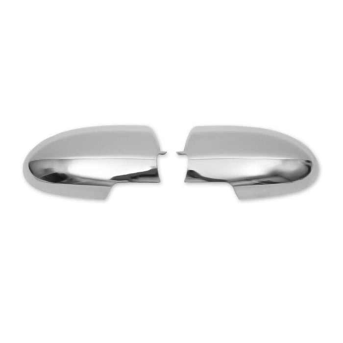 Side Mirror Cover Caps Fits Hyundai Accent 2006-2011 Chrome Silver 2 Pcs