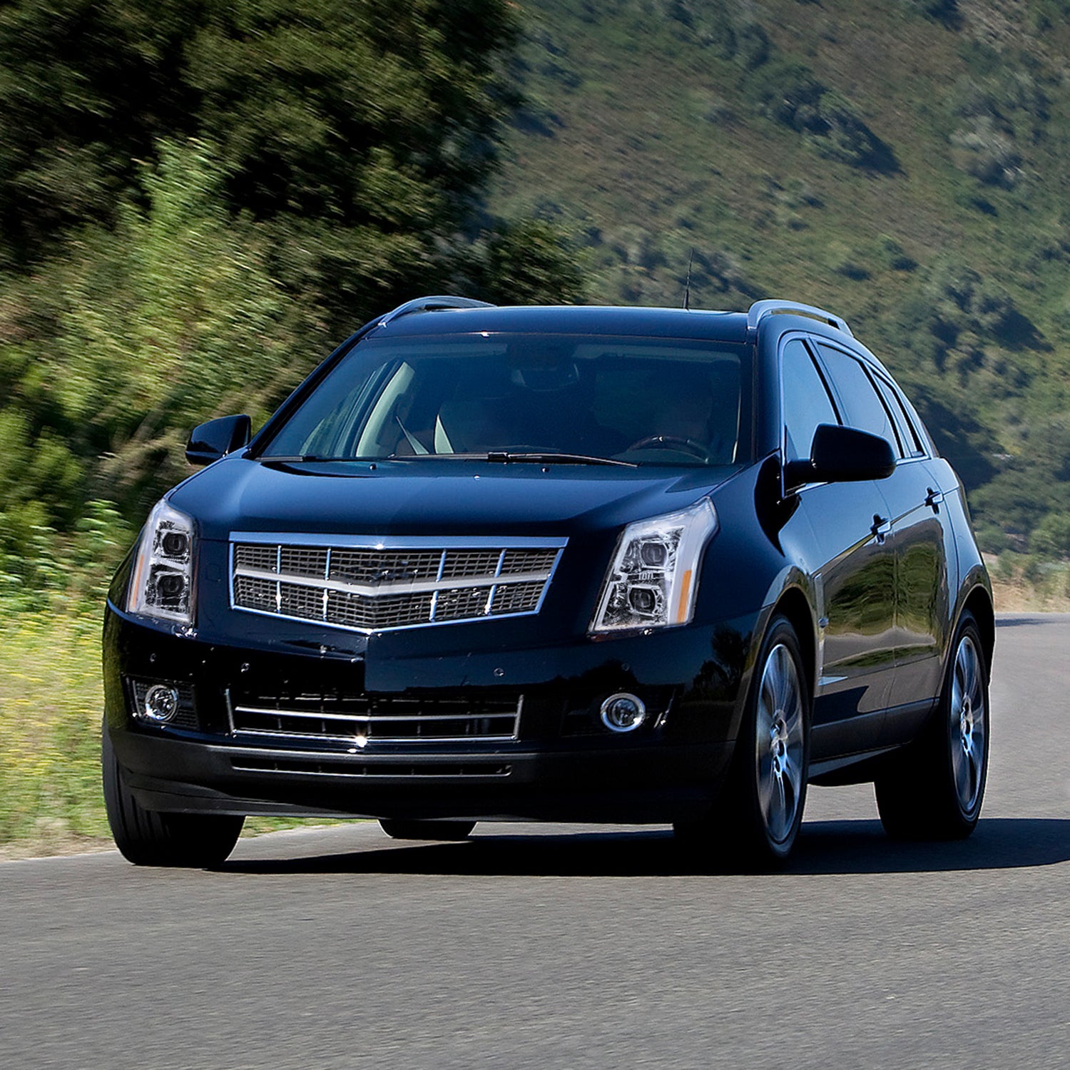 2010-2016 Cadillac SRX Full Sequential LED DRL Projector Headlights Chrome