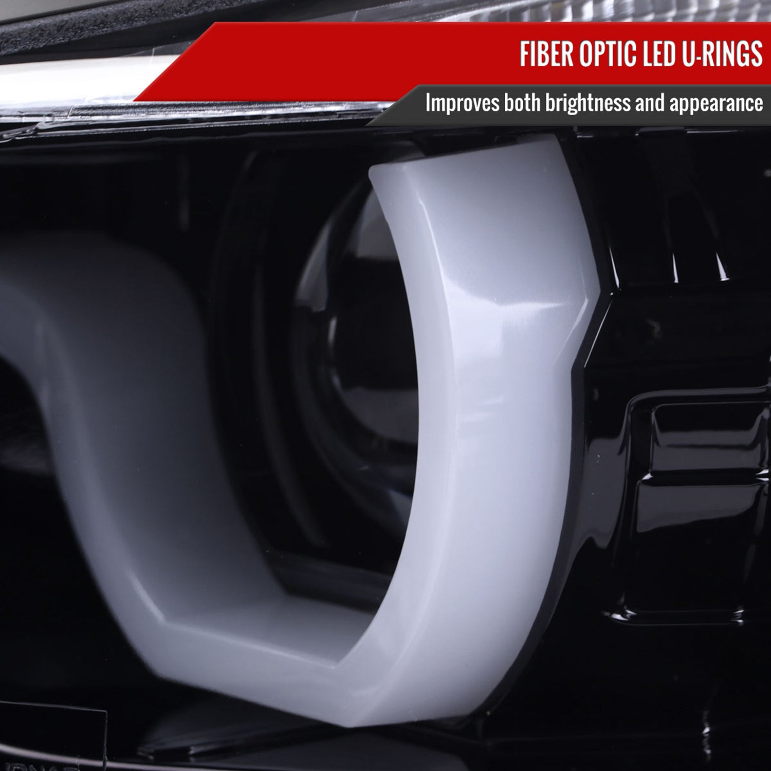 2012-2015 BMW F30 3 Series Sedan Dual U-Bar Headlights LED Signal Lights Smoke