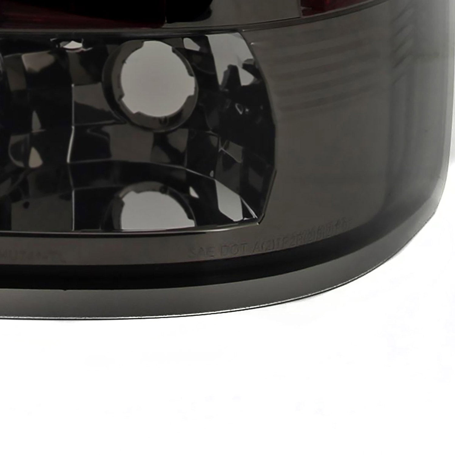 2007-2014 GMC Sierra LED Tail Lights Chrome Housing/Smoke Lens