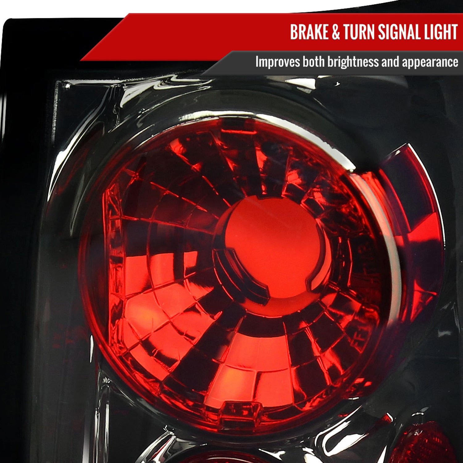 2003-2006 Ford Expedition Tail Lights Chrome Housing/Smoke Lens