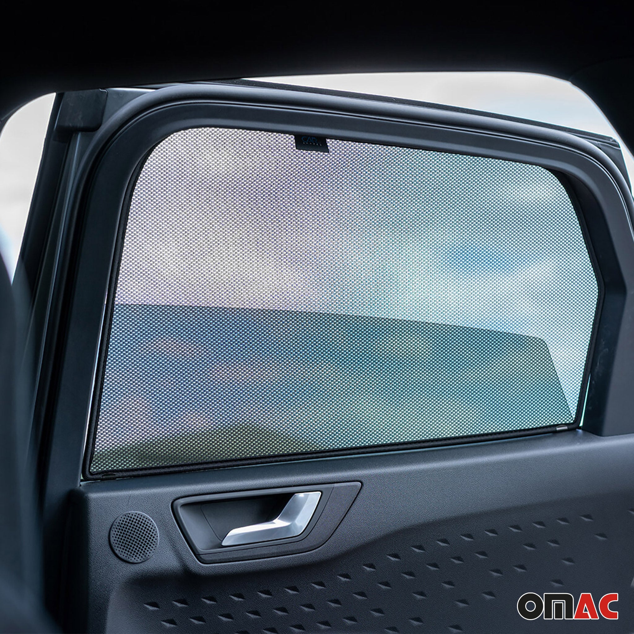 2020-2025 Ford Escape Side Rear Window Curtain Mesh Black 2Pcs