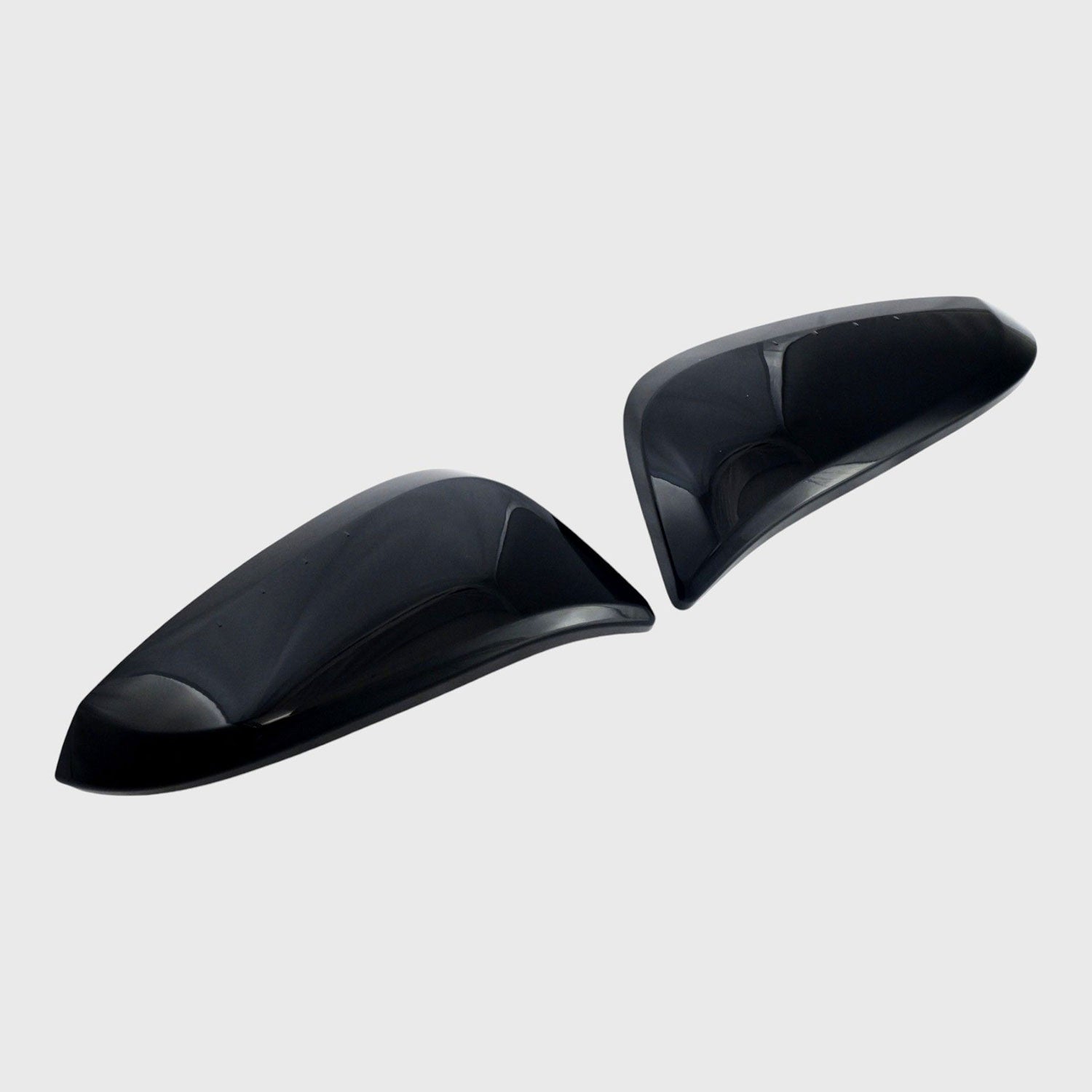 2014-2024 Toyota 4Runner Mirror Cover Caps Gloss Black 2Pcs ABS Plastic
