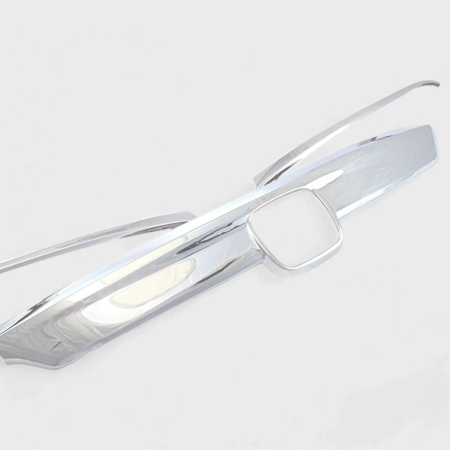 2018-2020 Honda Accord Grille Overlay Chrome 3Pcs ABS Plastic