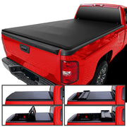 2007-2014 Chevy Silverado / Sierra 1500 2500 3500 6'6" Soft Bed Tonneau Cover
