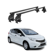 2012-2019 Nissan Versa Roof Rack Cross Bars Black
