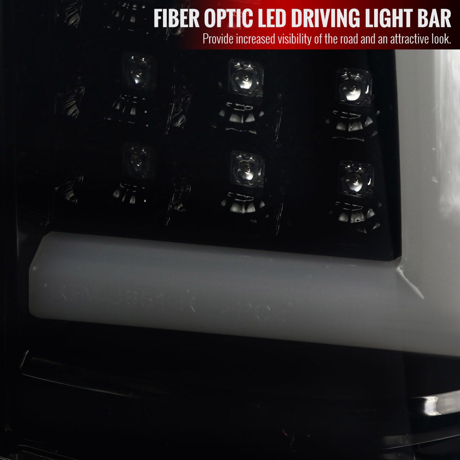 2003-2006 Chevy Silverado LED Tail Lights - G2 Glossy Black/Smoke Lens