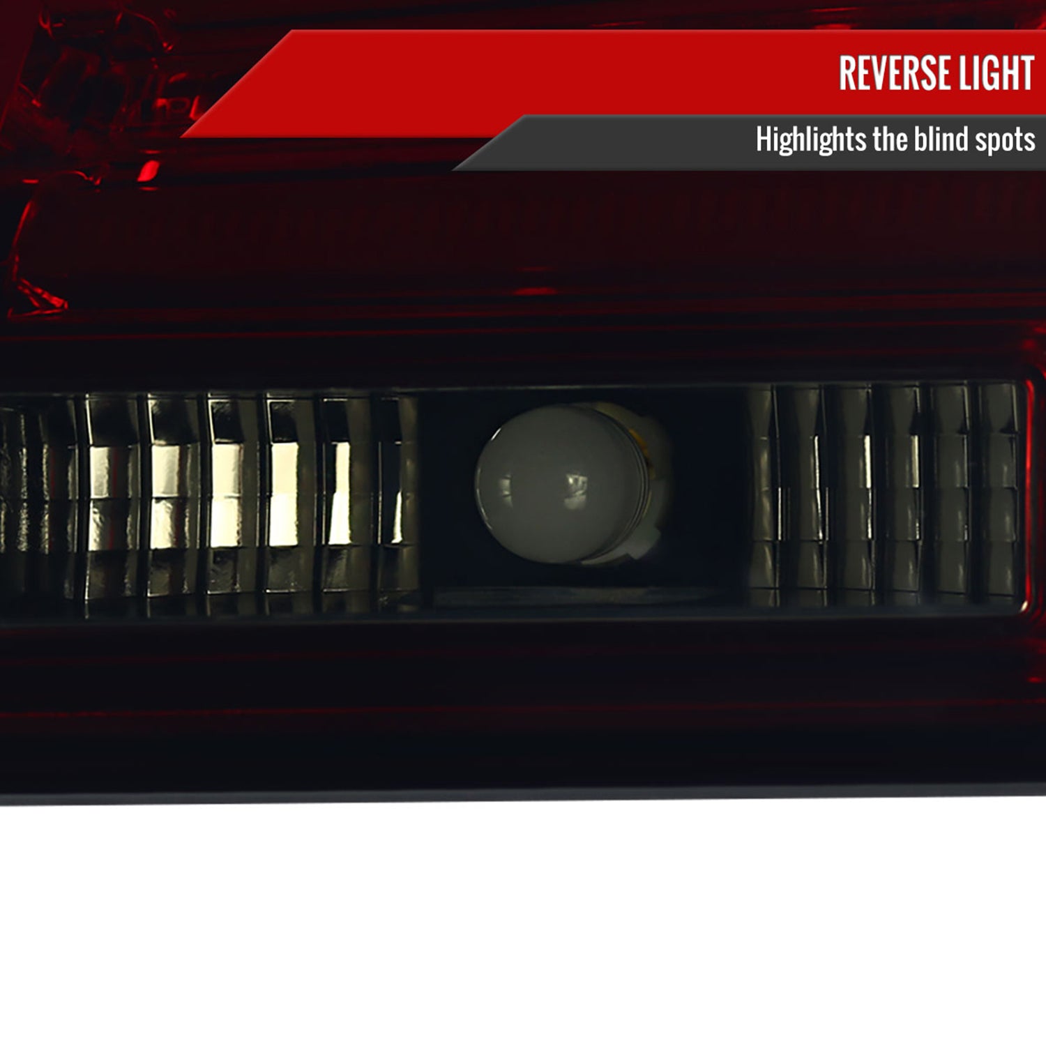 2008-2010 BMW E60 5 Series Sedan LED Tail Lights Chrome/Red Smoke Lens