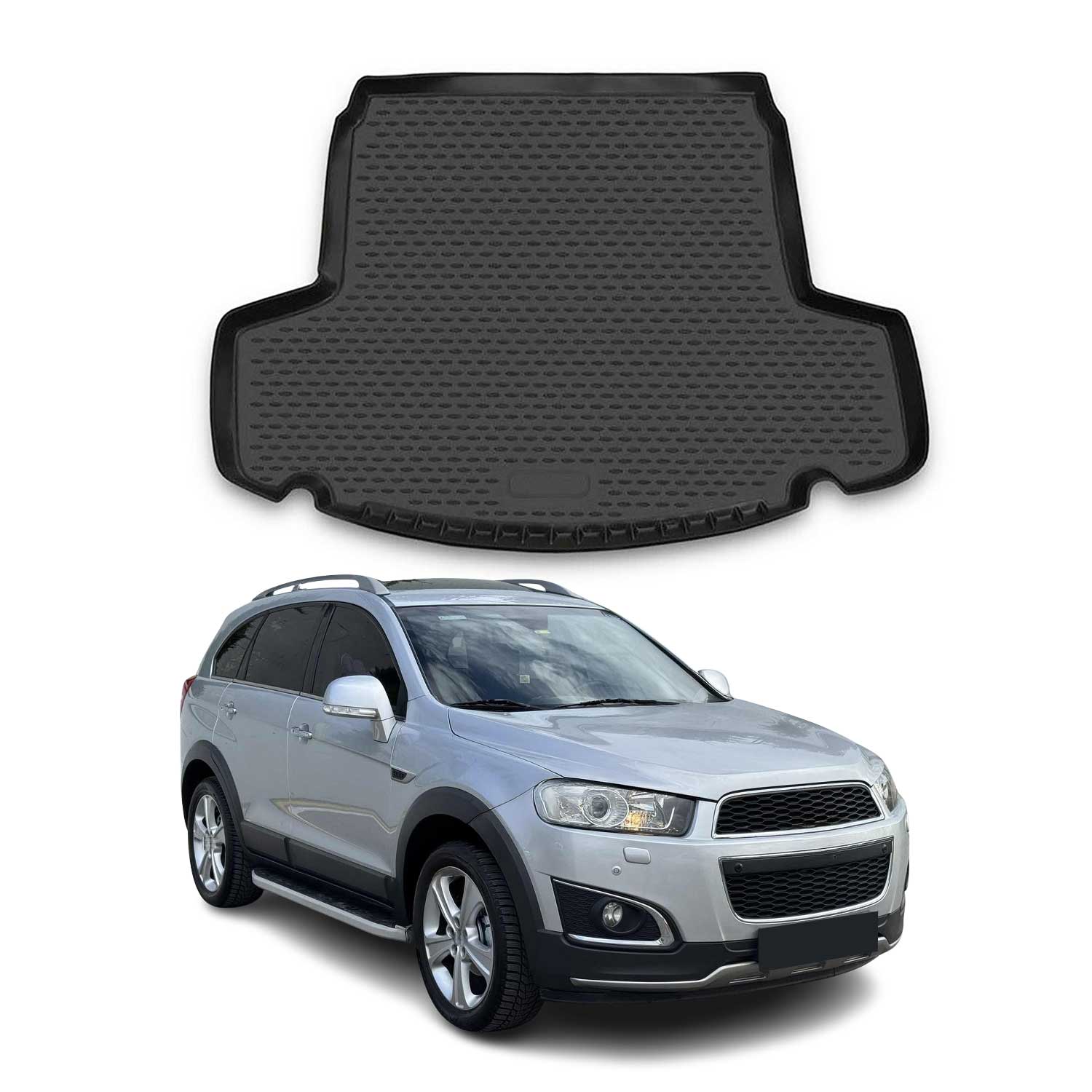 2008-2015 Chevrolet Captiva Sport Cargo Liner Trunk Mat All Weather Black