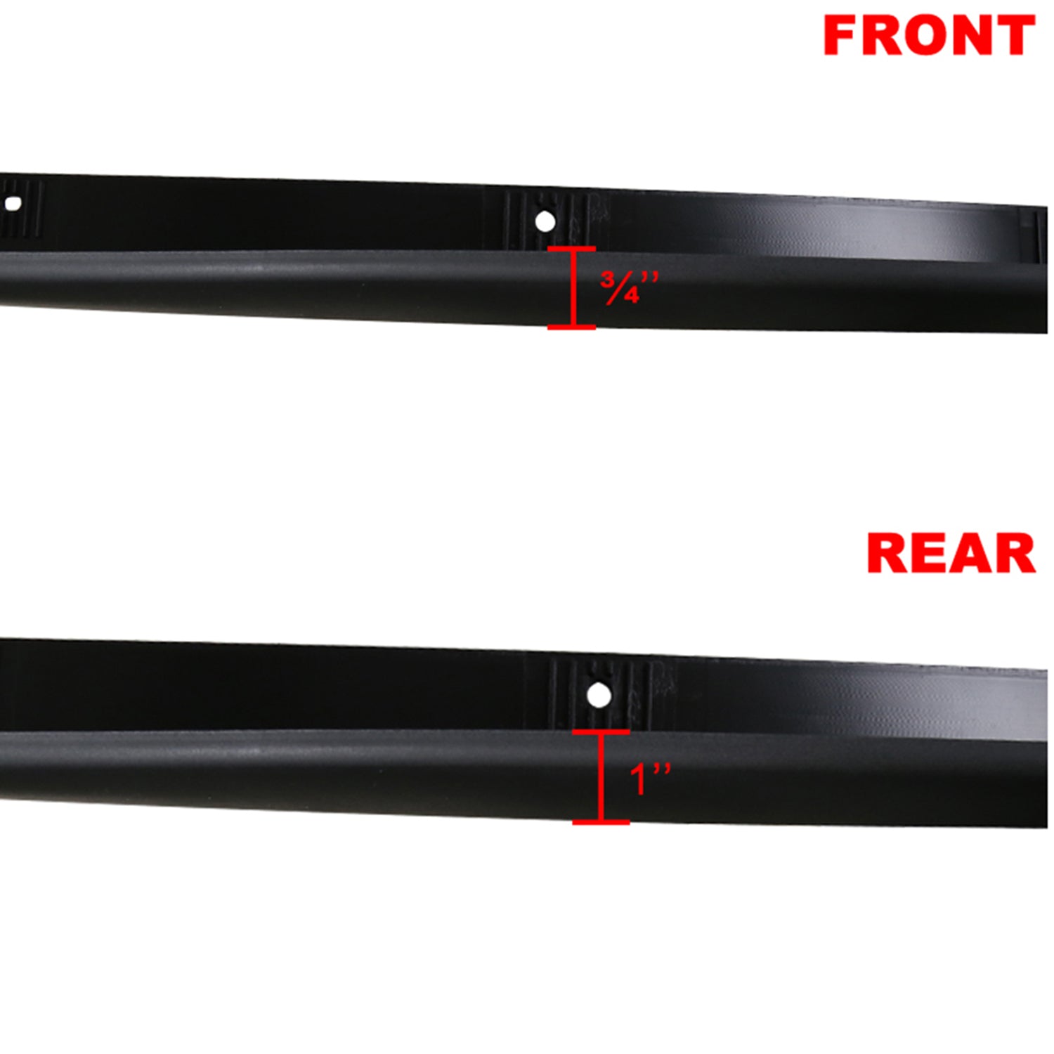 2002-2009 Dodge RAM Smooth Factory OE Style Fender Flares Wheel Protector