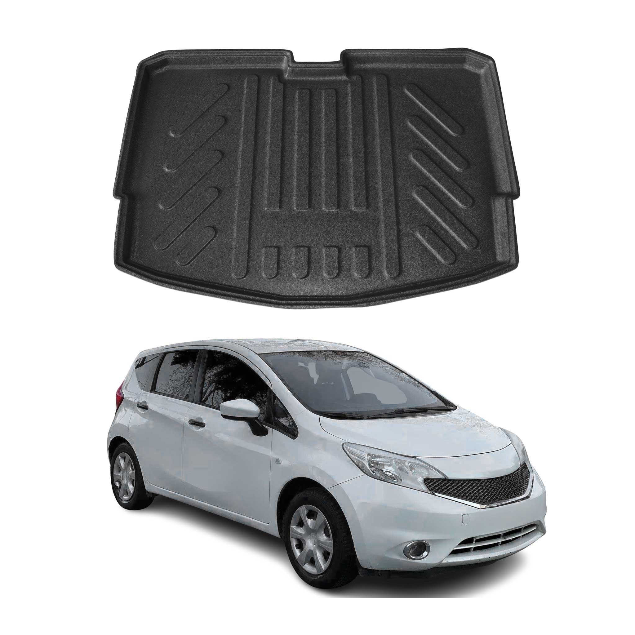 2014-2019 Nissan Versa Note Cargo Liner Trunk Mat All Weather Black