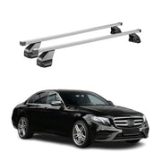 2017-2023 Mercedes E Class W213 Sedan Roof Rack Cross Bars Silver