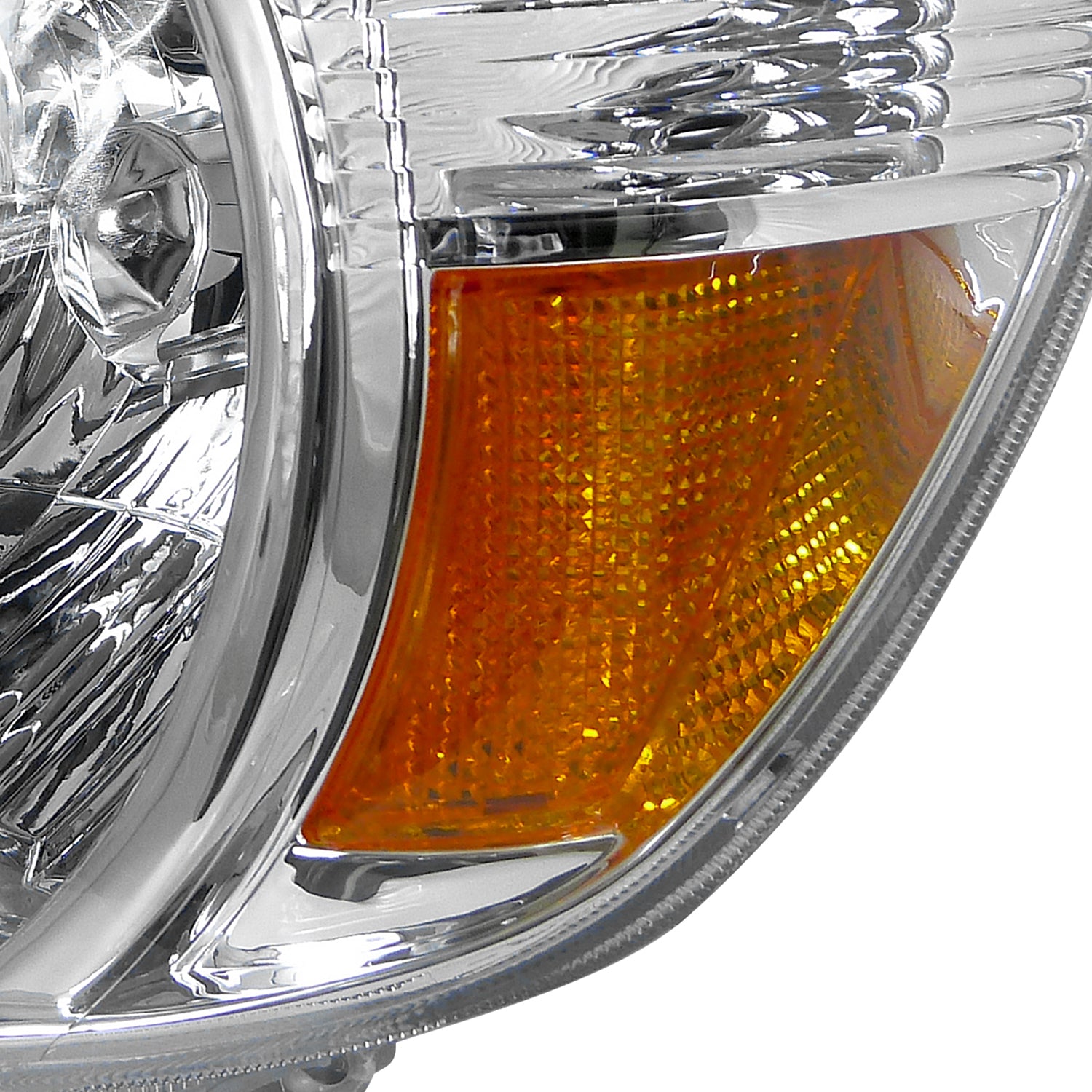 2005-2011 Toyota Tacoma Factory Style Headlights Chrome Housing/Clear Lens