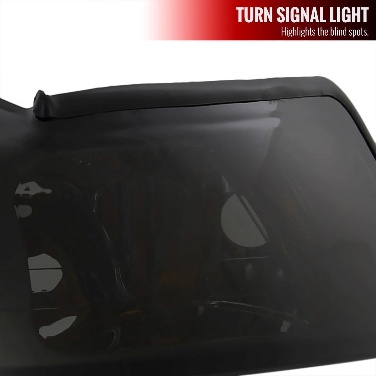 1999-2004 Ford Mustang Factory Headlights w/Amber Reflectors Chrome/Smoke