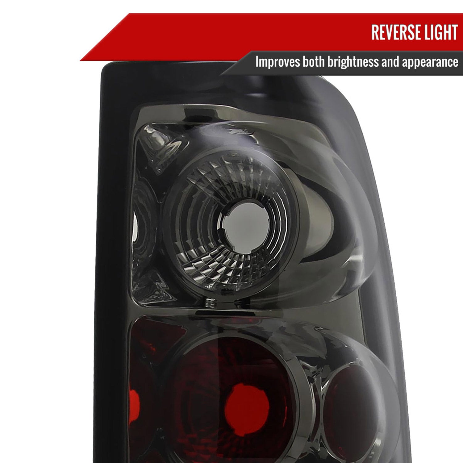 1999-2002 Chevy Silverado/ 1999-2006 GMC Sierra Tail Lights Chrome/Smoke Lens