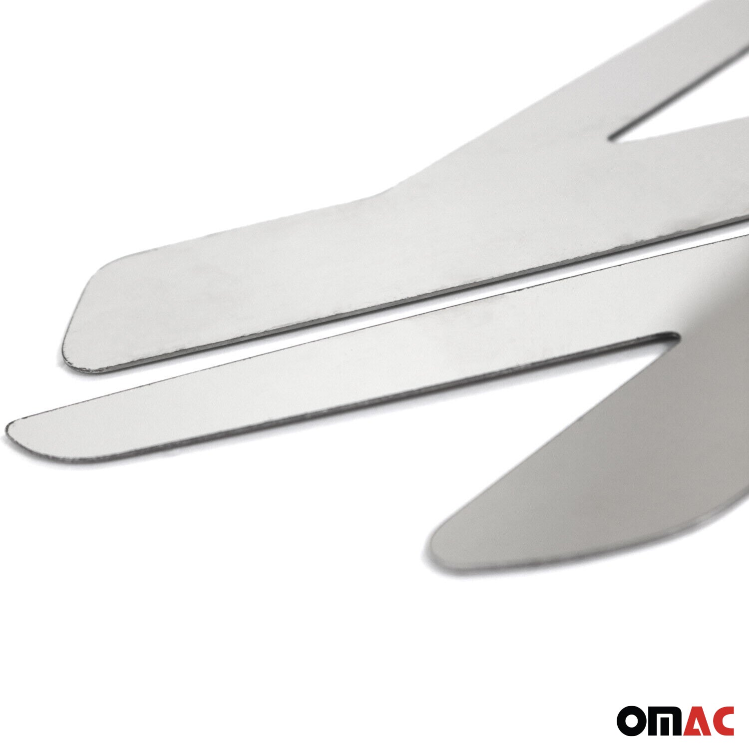 2015-2022 RAM ProMaster City Side Door Molding Trim Skirt Garnish Stainless Steel 2Pcs