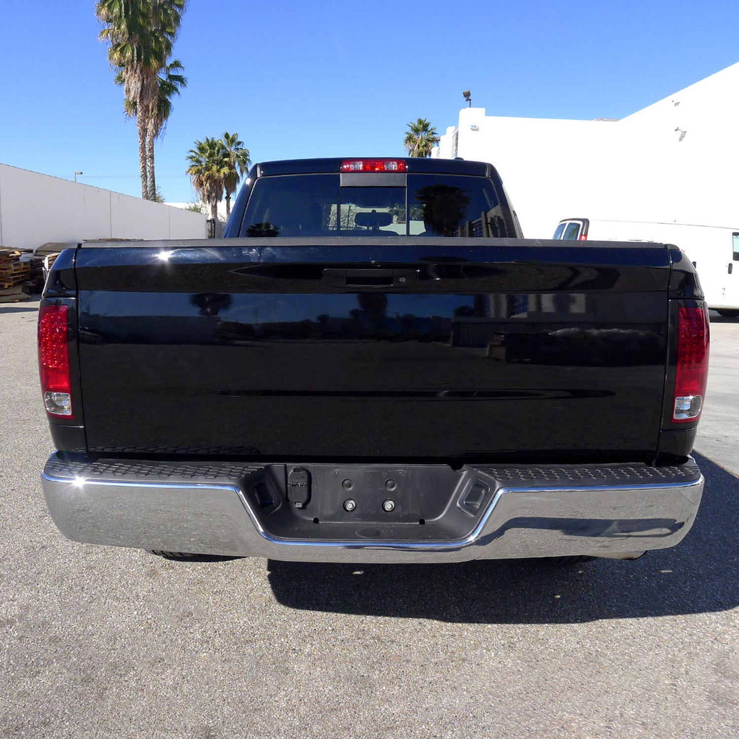 2009-2018 Dodge RAM 1500 2500 3500 LED Tail Lights Chrome/Red