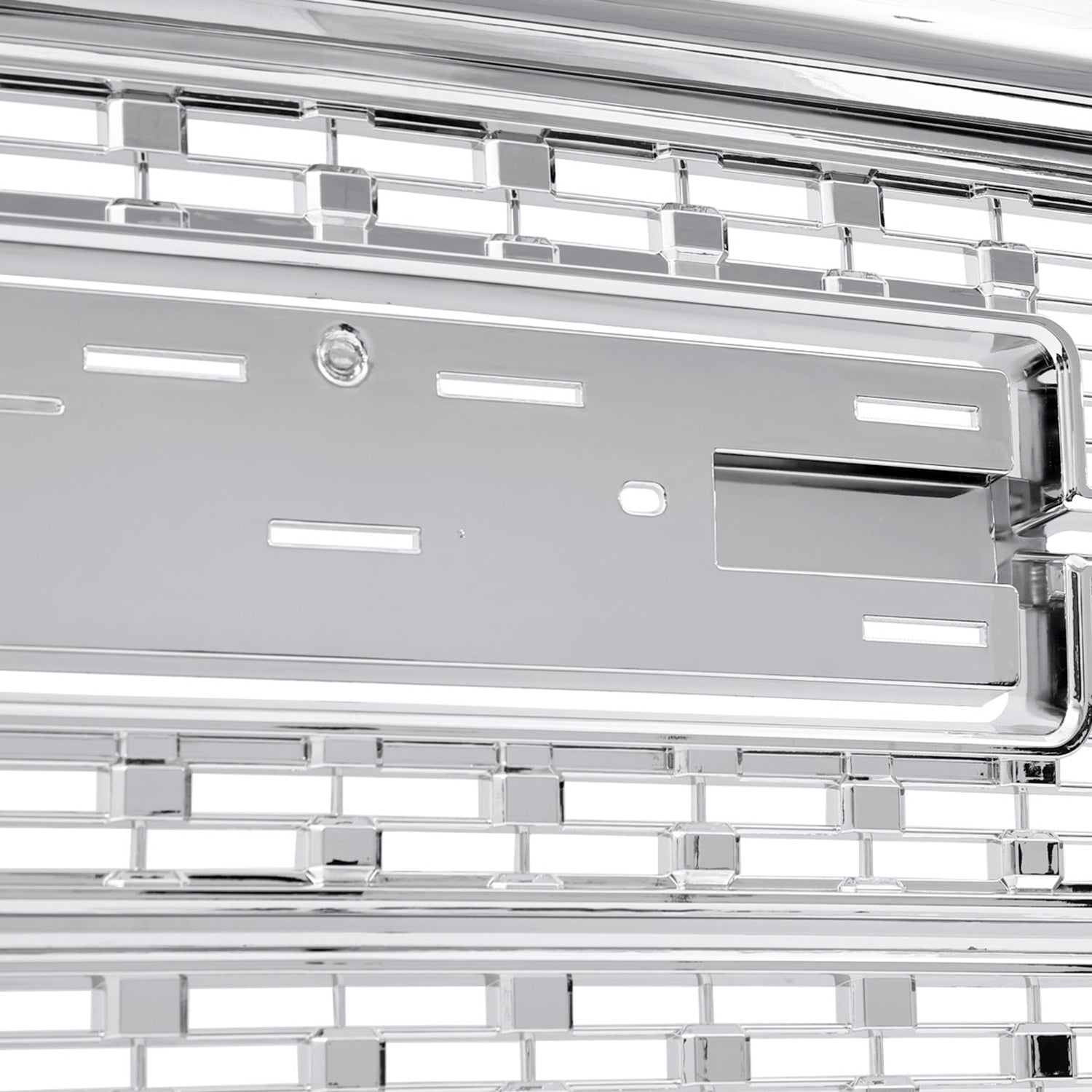 2016-2018 GMC Sierra 1500 Chrome Mesh Denali Style Hood Replacement Grille