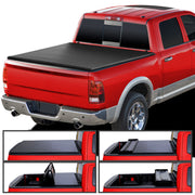 2009-2021 Dodge RAM 1500 / RAM 2500 3500 5'8" Soft Quad-Fold Tonneau Cover