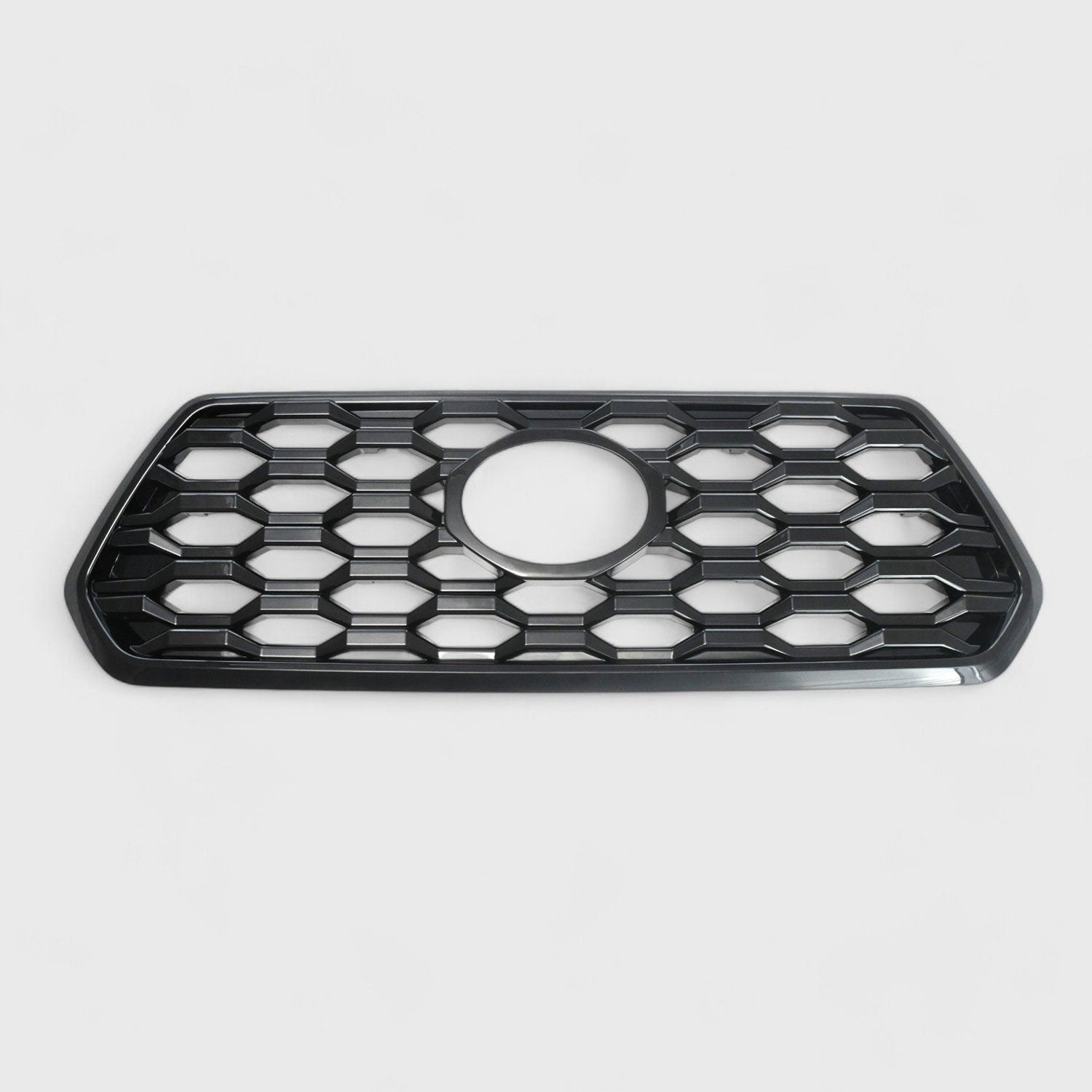 2020-2024 Toyota Tacoma Grille Overlay Gloss Black 1Pcs ABS Plastic