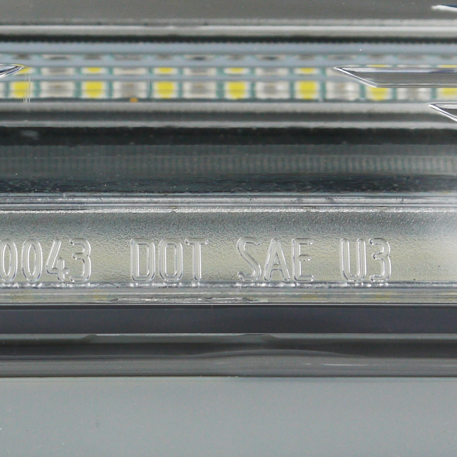 2009-2014 Ford F-150 SMD LED 3rd Brake Light Chrome Housing/Clear Lens