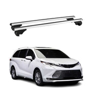 2021-2025 Toyota Sienna Roof Rack Cross Bars Silver