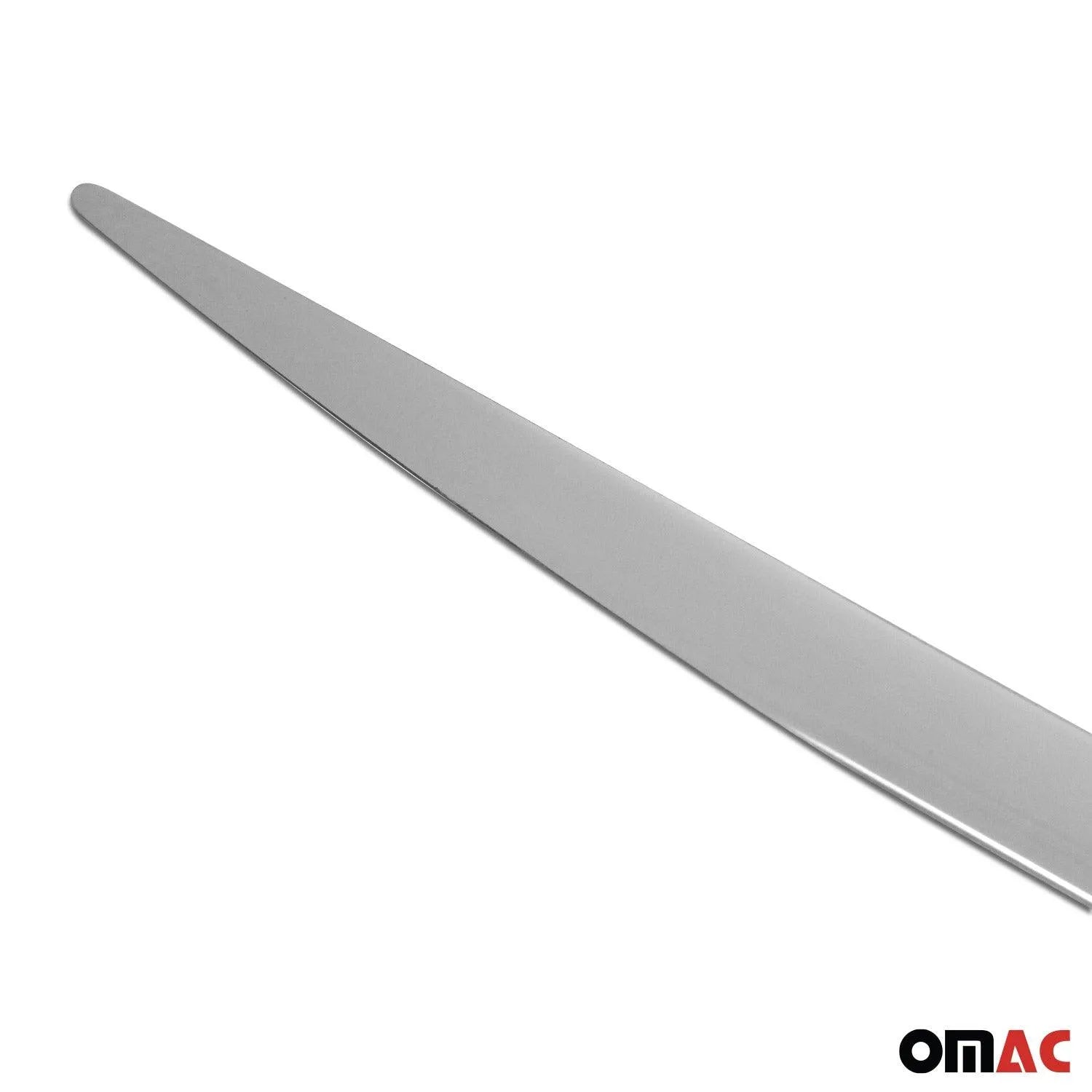 2019-2025 BMW X4 G02 Rear Trunk Lid Molding Trim Stainless Steel Silver 1Pc