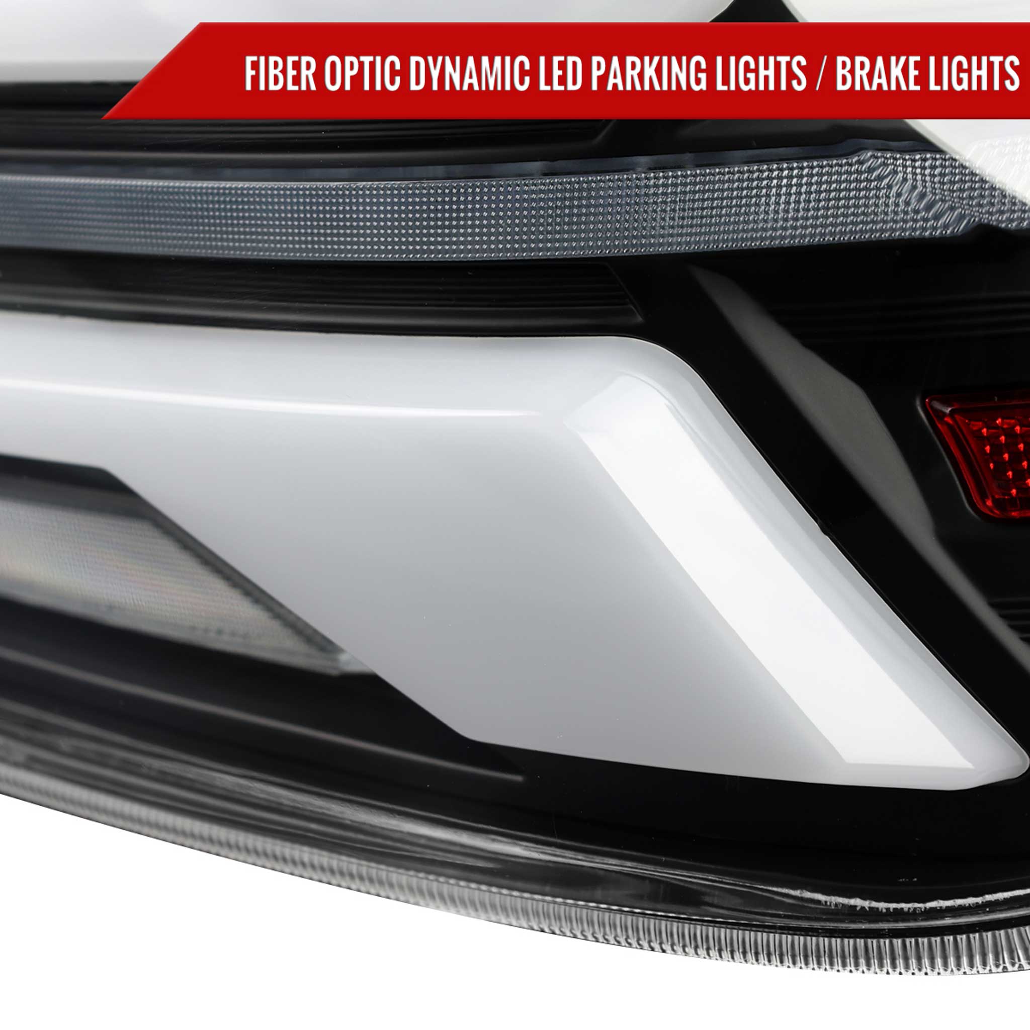 For Subaru WRX STi 015-2021 LED Tail Light Sequential Turn Signal Matte Black Clear Brake Reverse