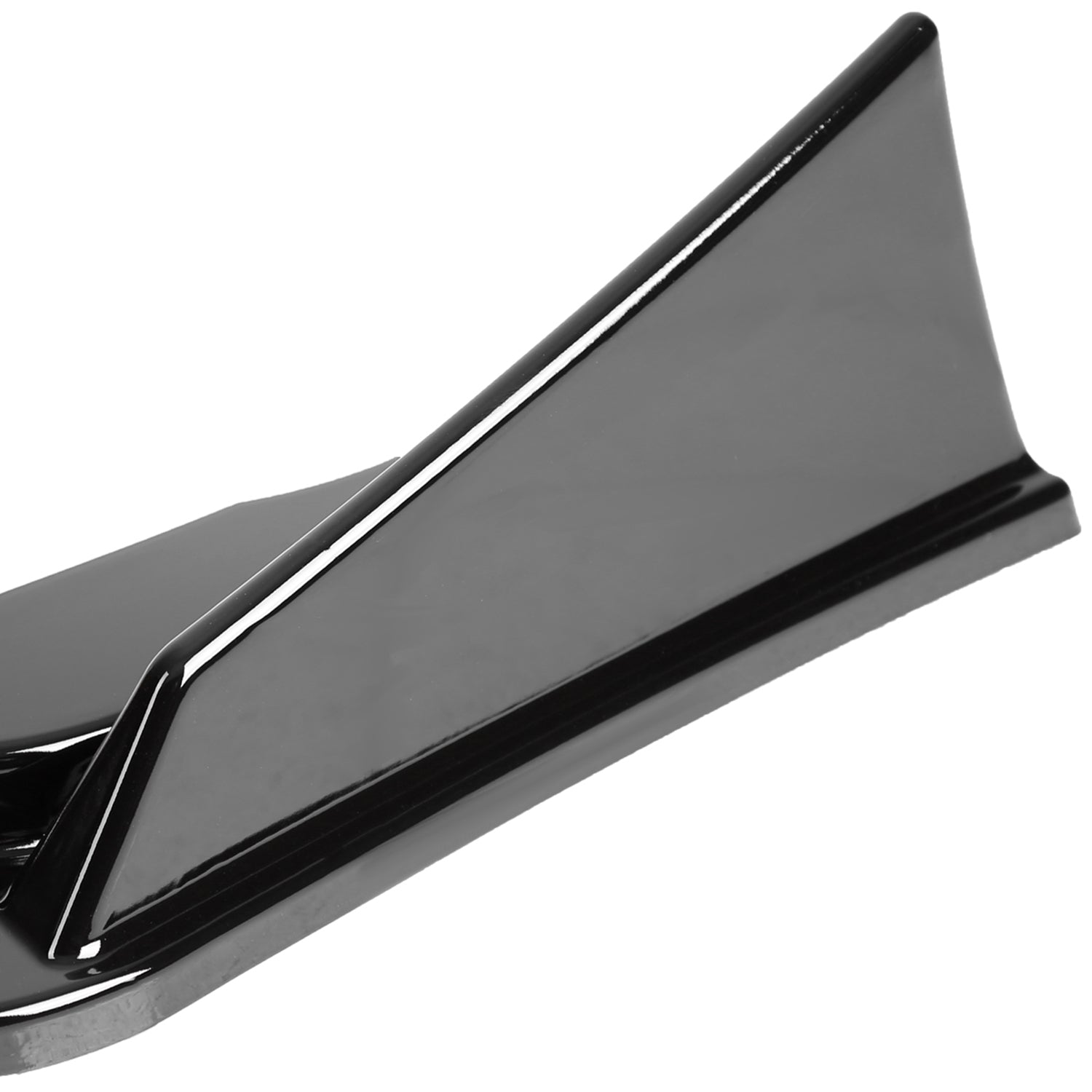 2014-2018 Infiniti Q50 Sport Glossy Black Polypropylene 3Pcs Bumper Lip