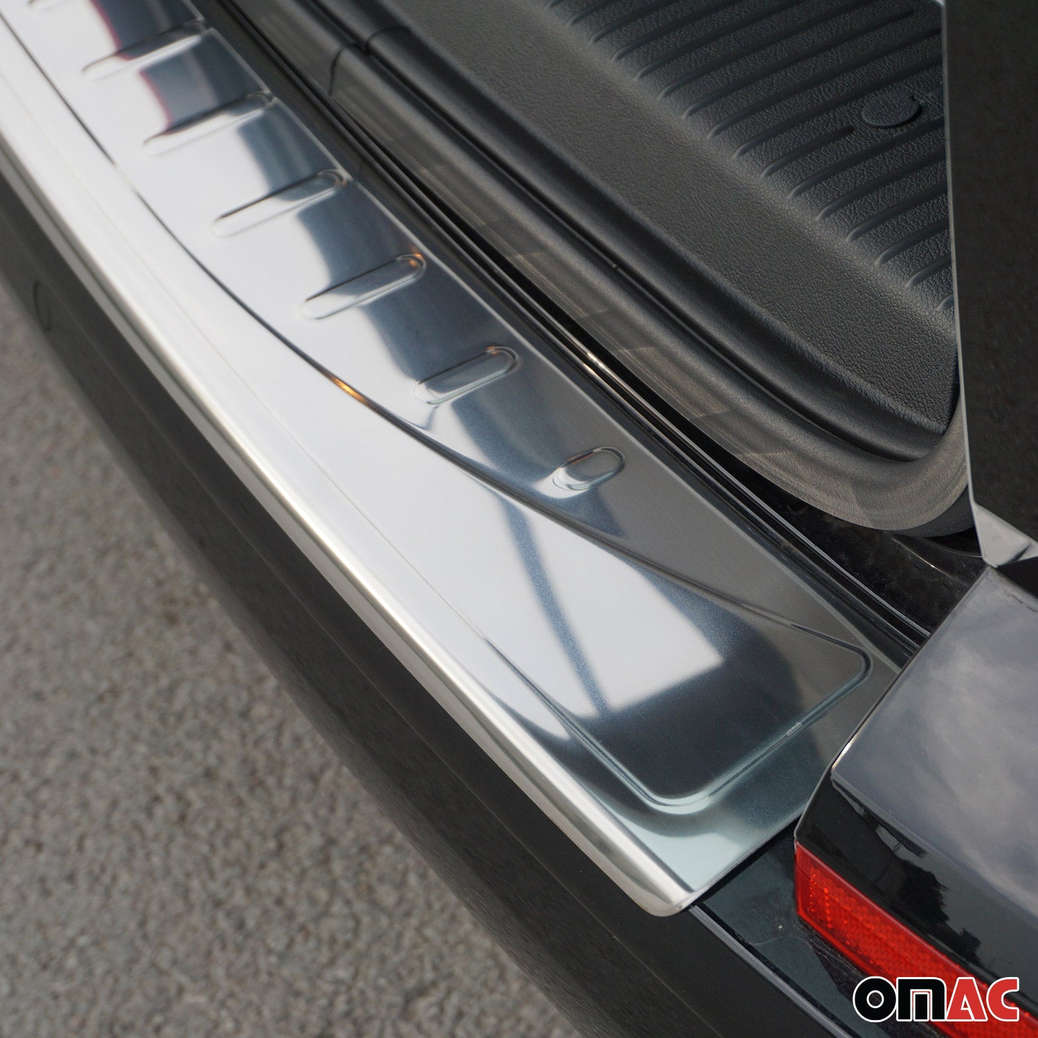 2015-2021 VW T6 Transporter Rear Bumper Guard Stainless Steel Glossy