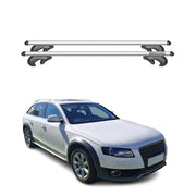 2007-2015 Audi A4 B8 Allroad Roof Rack Cross Bars Black Luggage Carrier 2 Pcs