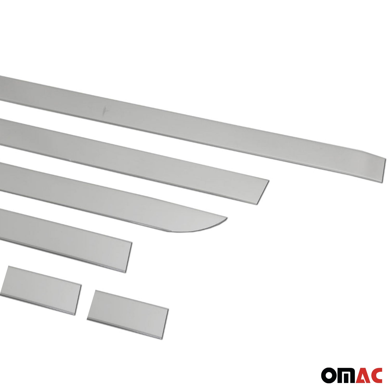 2016-2024 Mercedes Metris L3 Long Side Door Molding Trim Skirt Garnish Stainless Steel 6x