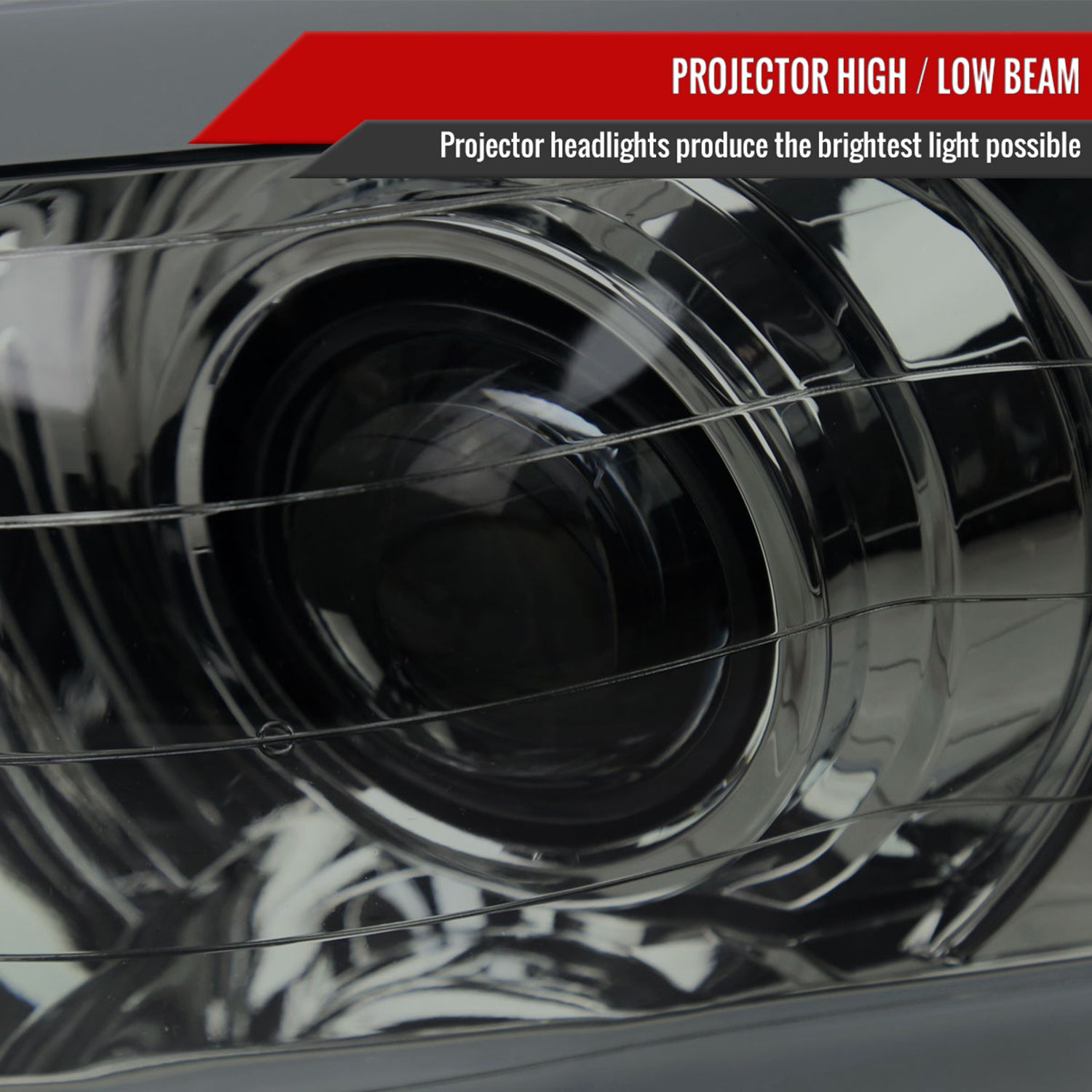 2002-2005 Dodge Ram 1500 / RAM 2500 / 3500 LED Tube H7 Headlights Chrome