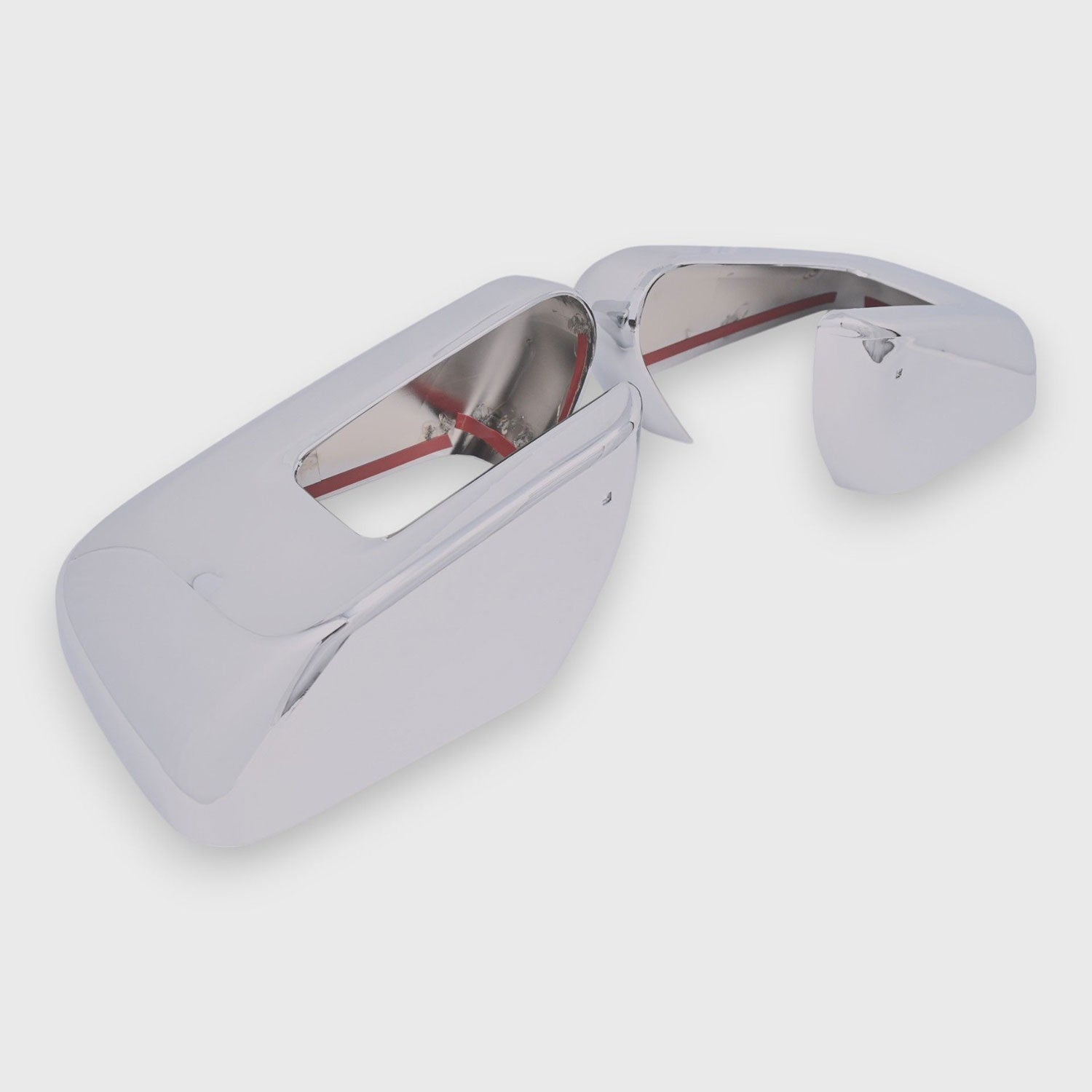 2021-2024 Ford F-150 Mirror Cover Caps Chrome 2Pcs ABS Plastic