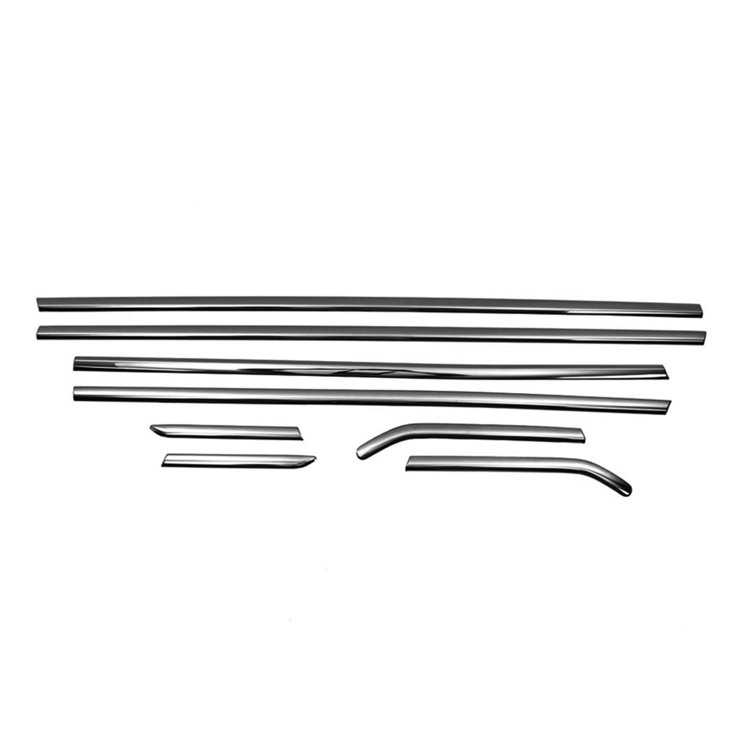 2012-2018 Ford Focus Sedan Window Molding Trim Streamer Stainless Steel