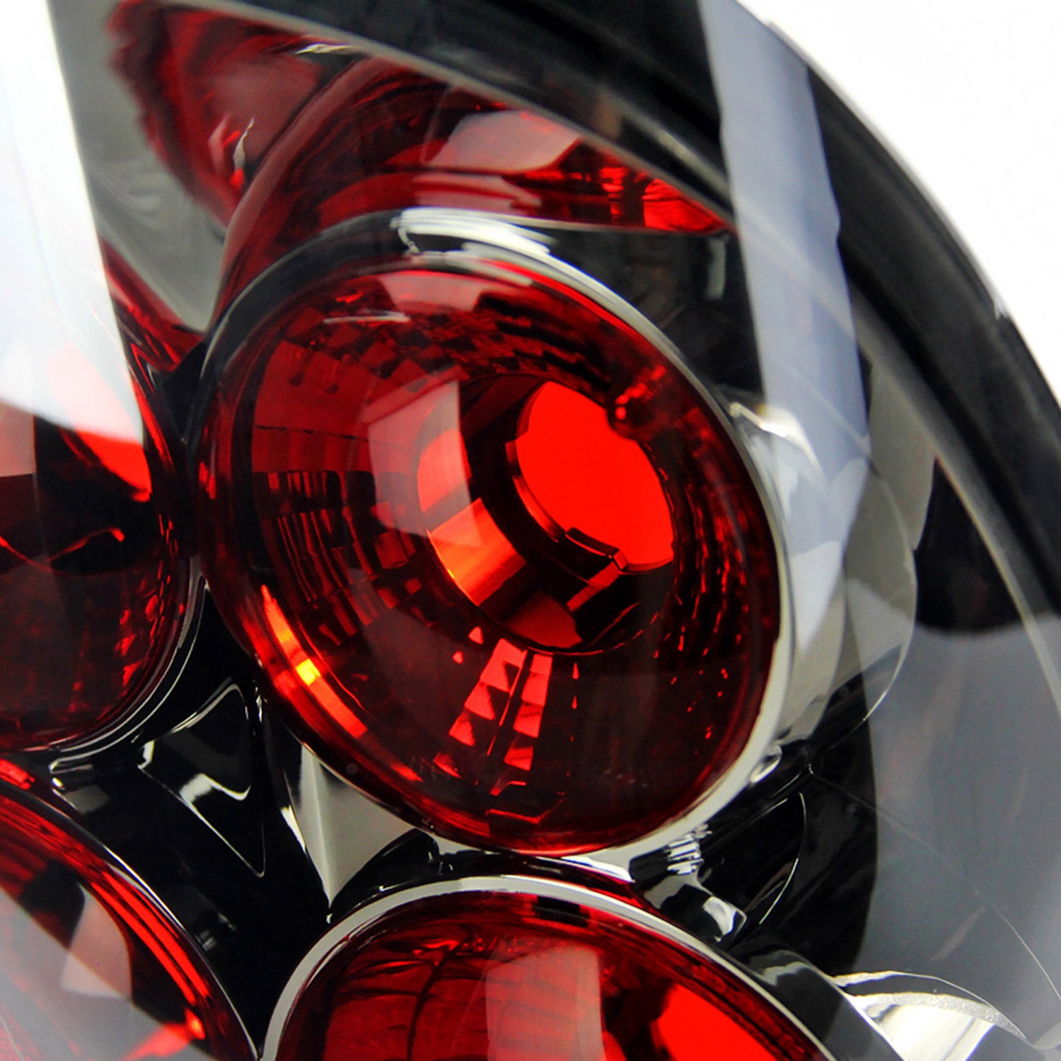 2005-2008 Toyota Tacoma Tail Lights Chrome Housing/Smoke Lens