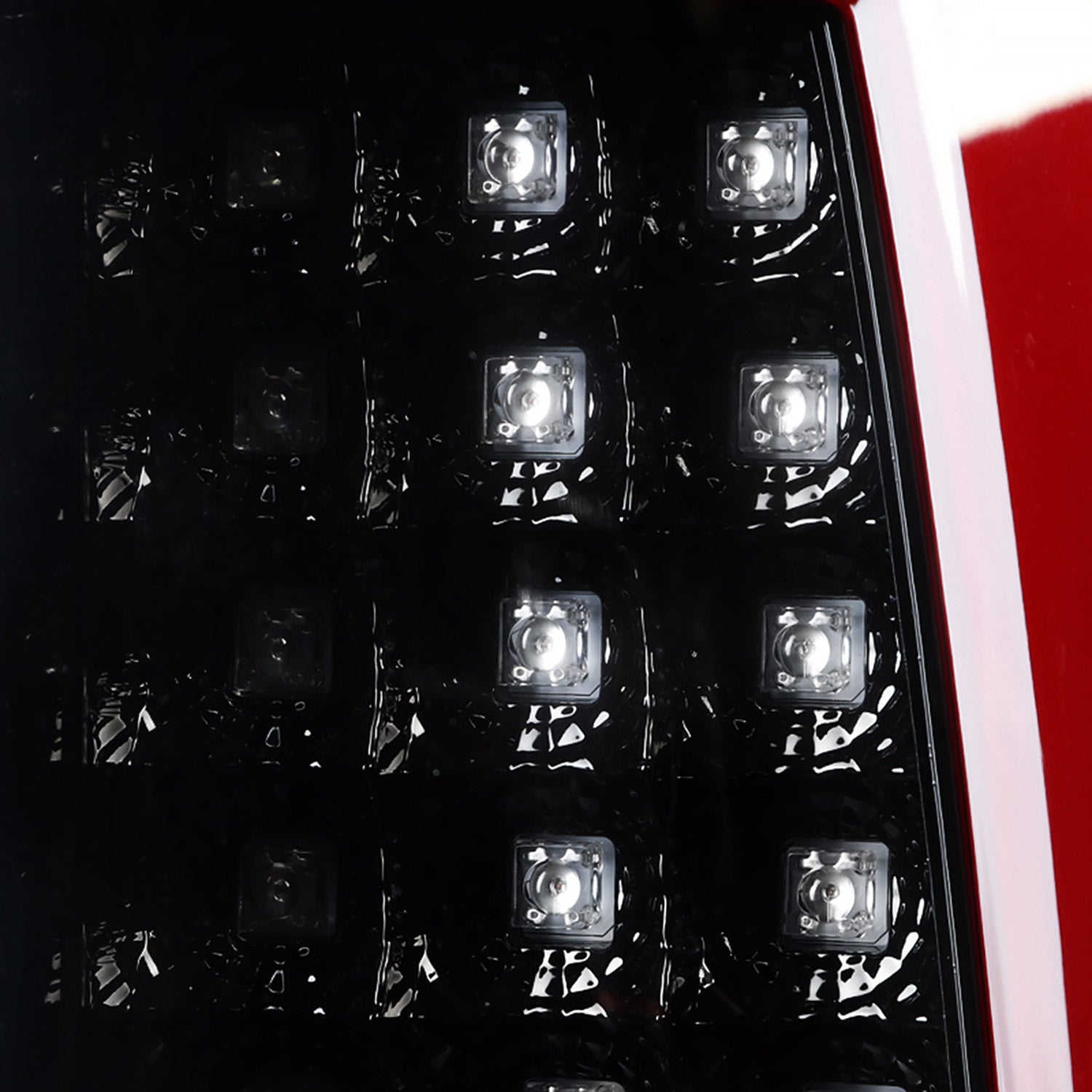 1999-2002 Chevy Silverado/ 99-2006 GMC Sierra LED Tail Lights G2 Jet Black/Clear