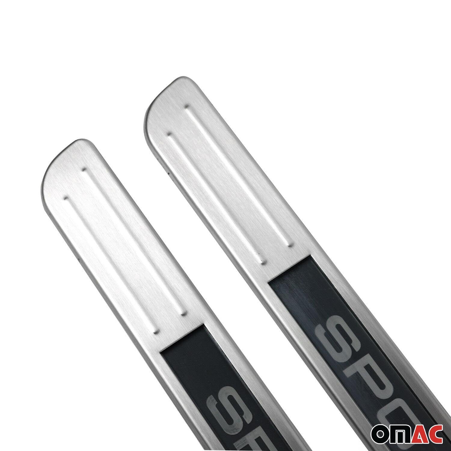 2013-2016 Ford Escape Door Sill Scuff Plate Illuminated Sport Stainless Steel 2Pcs