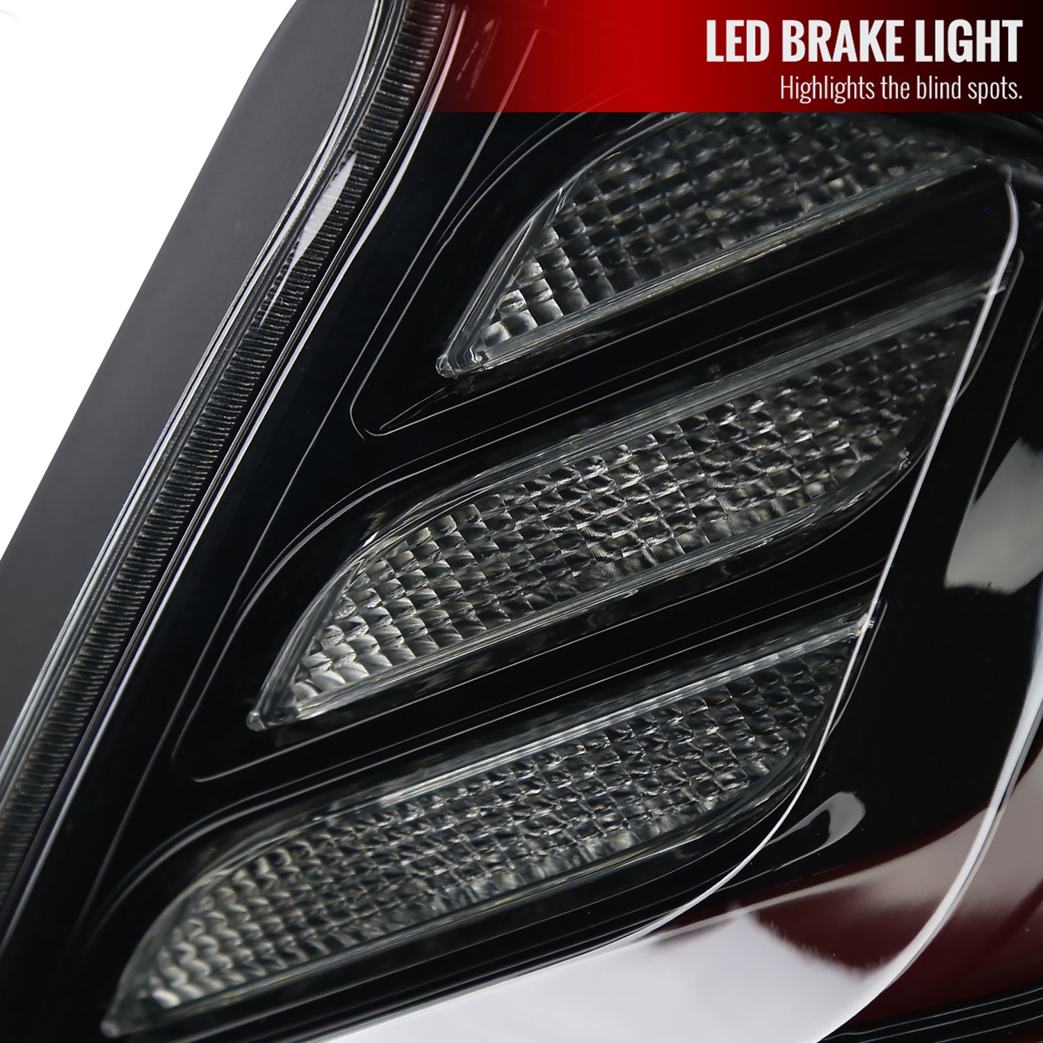 2016-2021 Honda Civic Sedan LED Tail Lights &Signal Lights Glossy Black/Smoke