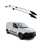 Roof Rack Side Rails for Ram ProMaster City 2015-2022 L2 LWB Aluminium Silver 2x