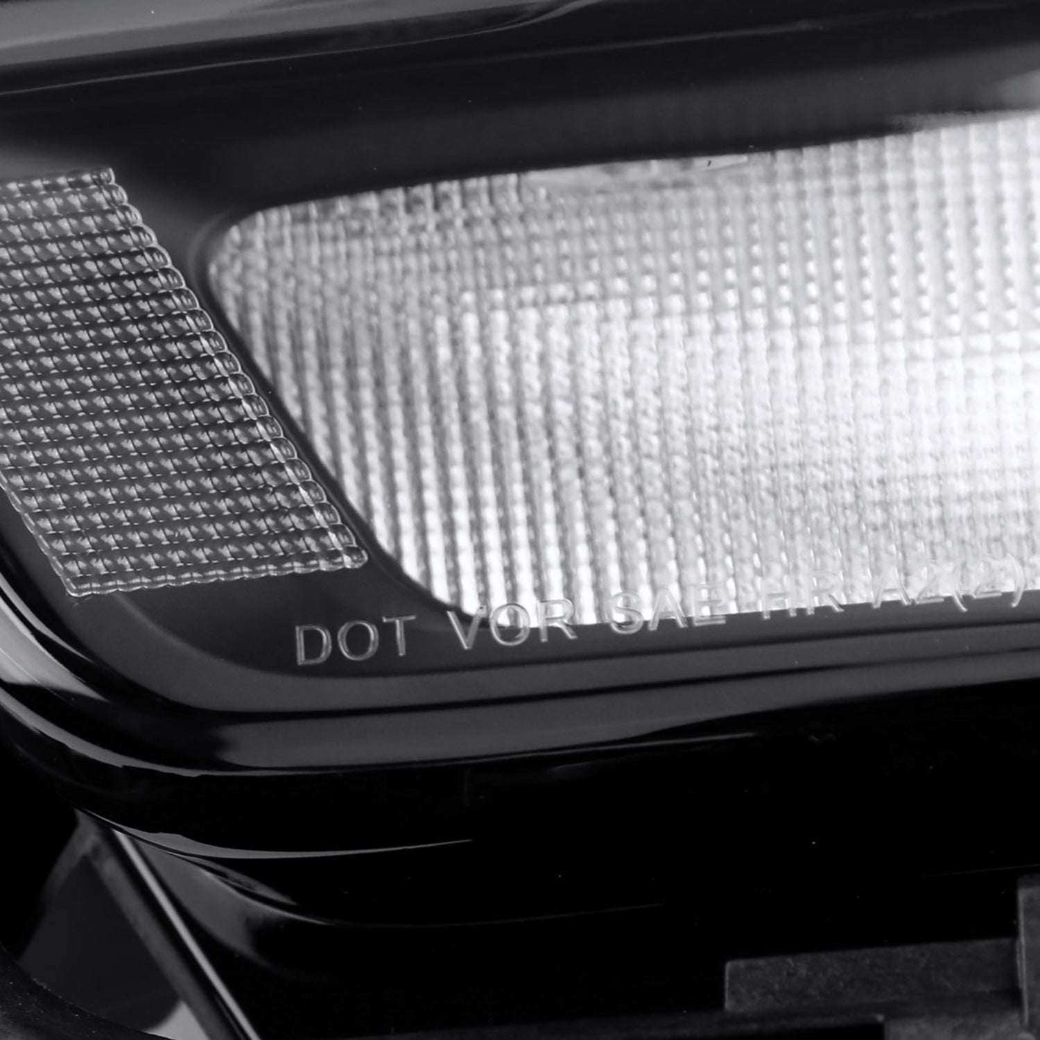 2019-2024 Dodge RAM 2500/3500/4500/5500 Factory Headlights Matt Black/Clear