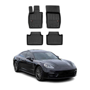 2017-2023 Porsche Panamera Premium Floor Mats Liners Full Set All Weather Heavy Duty
