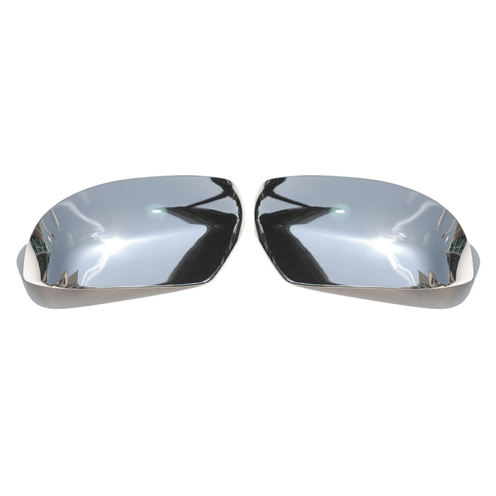 Side Mirror Cover Caps Fits Lexus GX 460 2010-2013 Steel Silver 2 Pcs