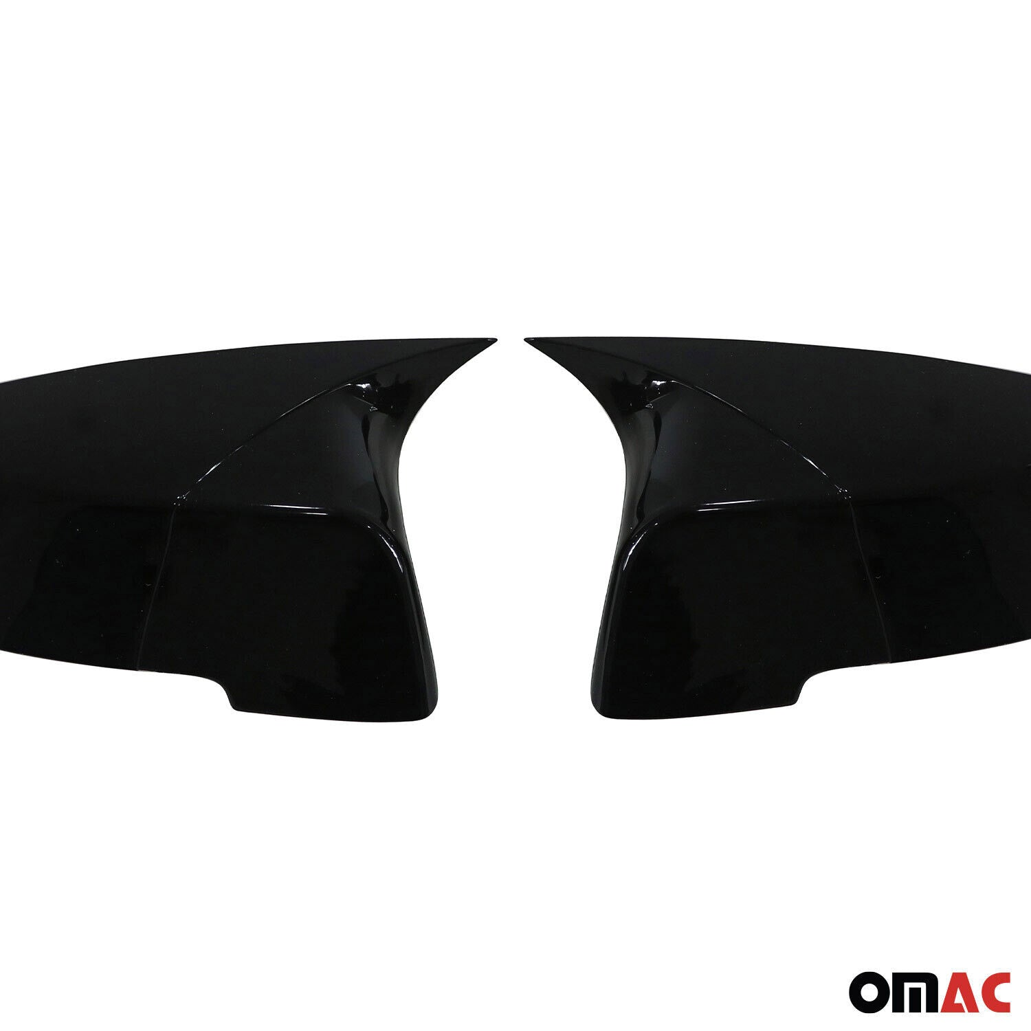 2014-2018 BMW 5 Series F10 F11 F18 2014-2018 FL Side Mirror Cover ABS Black Gloss 2Pcs
