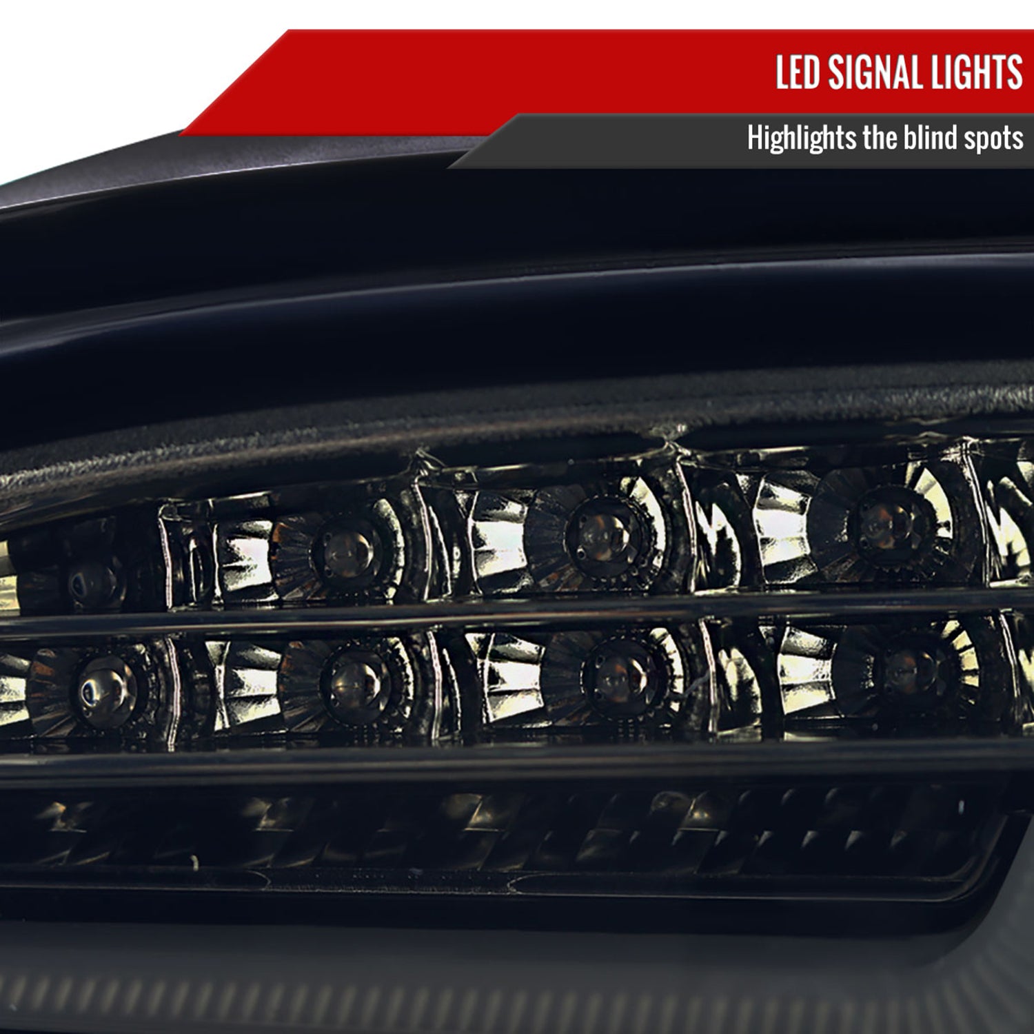 2004-2007 BMW E60 5 Series Sedan LED Tail Lights Glossy Black/Smoke Lens