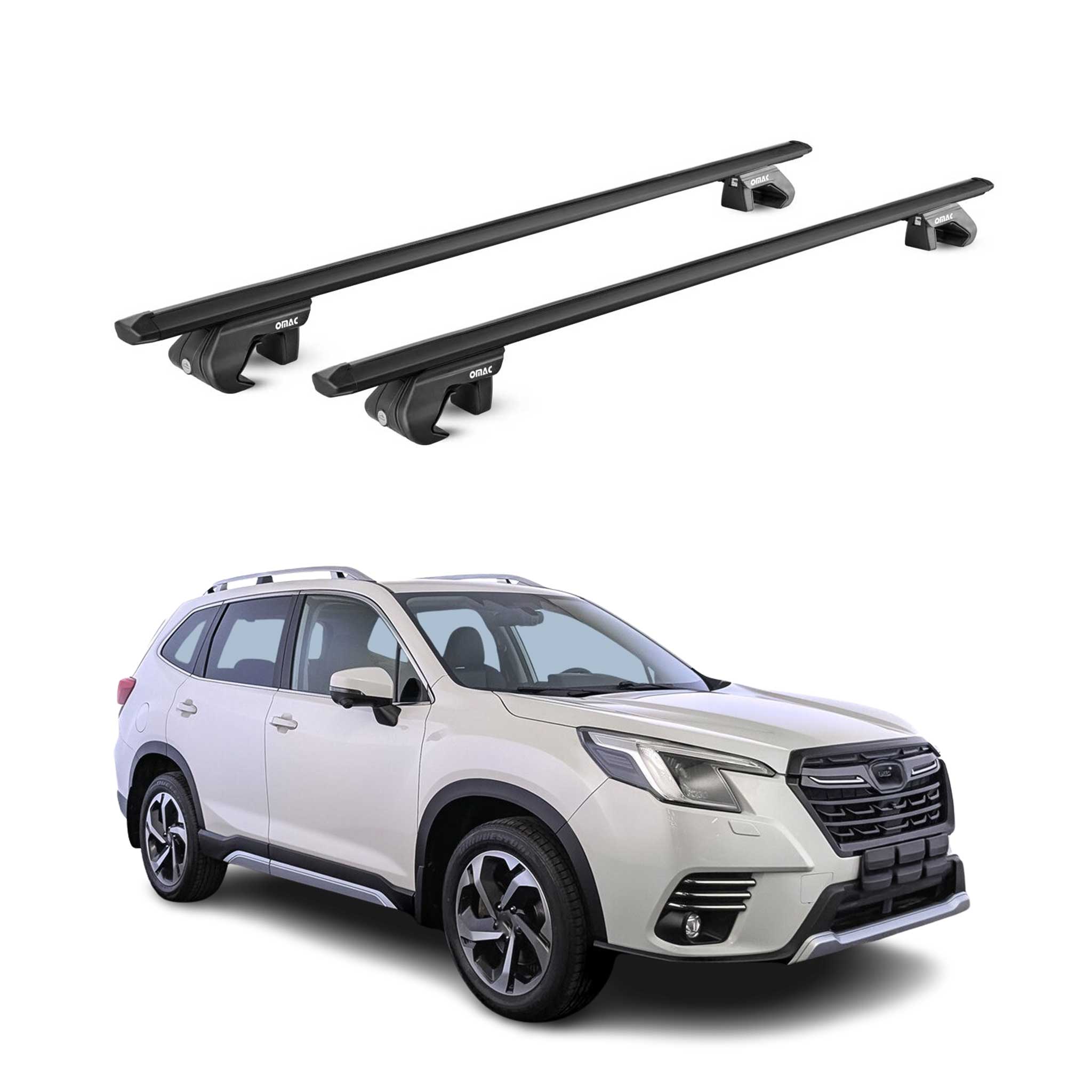 2019-2024 Subaru Forester Roof Rack Cross Bars Luggage Carrier 2 Pcs