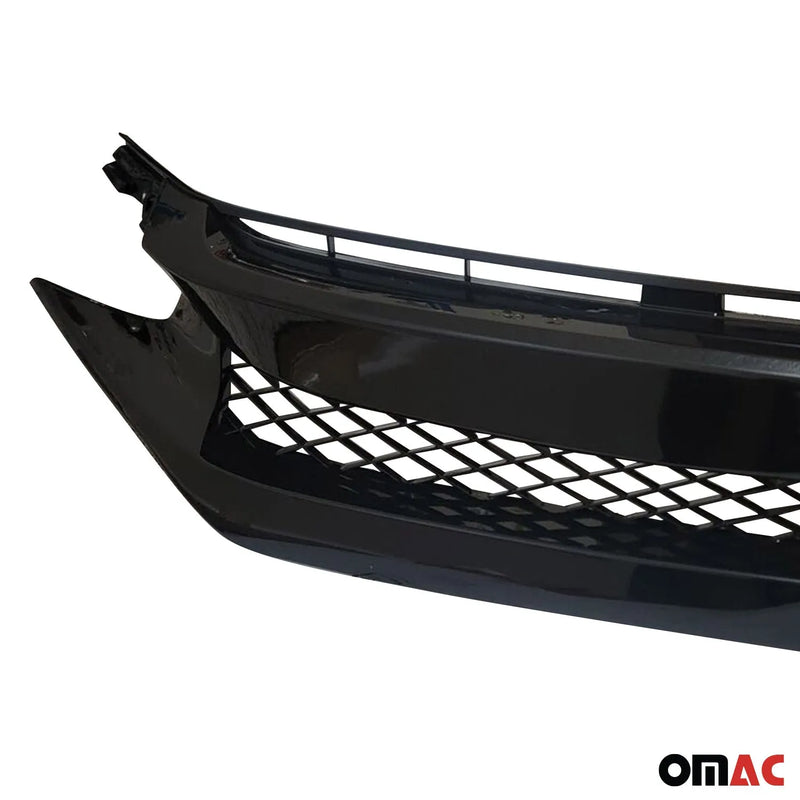 2016-2021 Honda Civic Front Grille Hood Type R Style Honeycomb Mesh HB Sedan