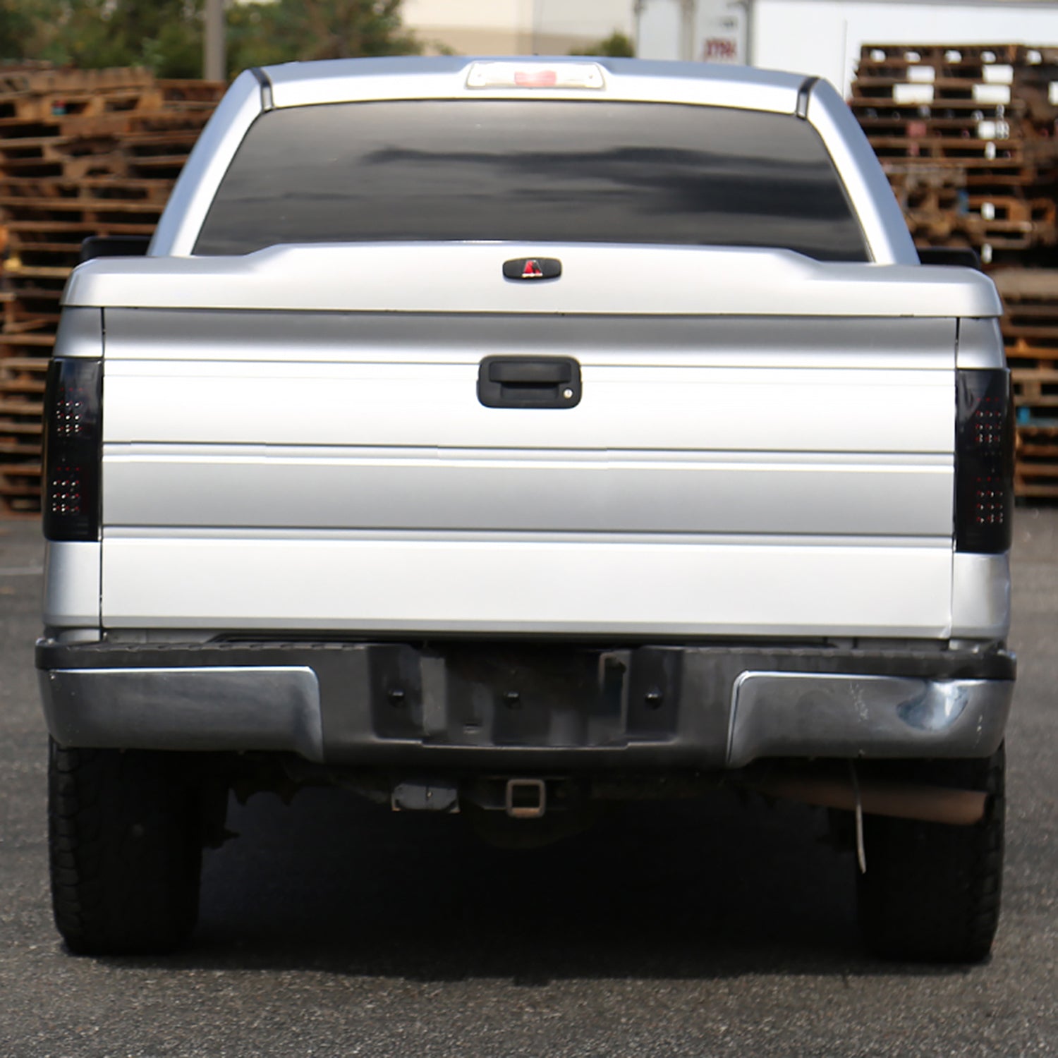 2009-2014 Ford F-150 LED Tail Lights Chrome Housing/Smoke Lens