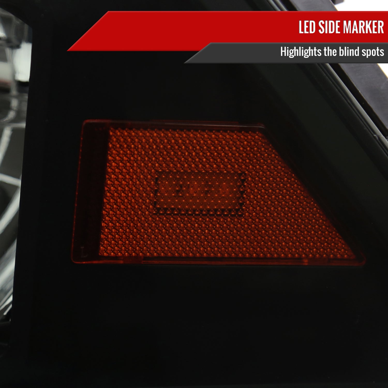 2009-2018 Dodge RAM 1500/ RAM 2500 3500 Dual LED Bar Factory Headlights Black